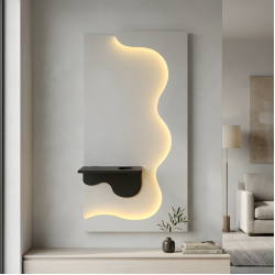 LED Wall Decor with Shelf